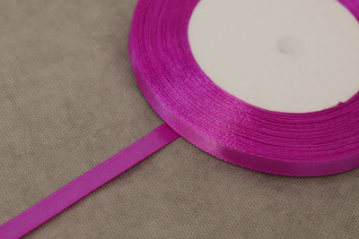 Лента атласная 6мм Фиолетовый Н37 - изображение