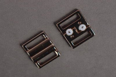 Застёжка для купальника металл 15мм Золото - изображение