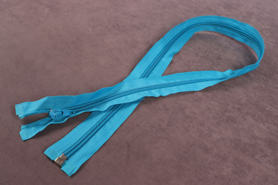 Молния 75см Т5 разъемная спираль Т.Голубой 208 - изображение