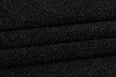 Трикотаж Альпака Черный - изображение