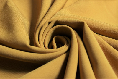 Ткань костюмная Zara Горчичный 25 - изображение