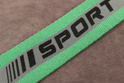 Киперная лента 25мм Светоотражающая Зеленый - изображение