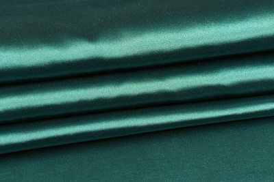Атлас однотонный Йоко-йоко Т.зеленый - изображение