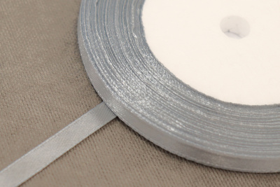 Лента атласная 6мм Т.Серый Н37 - изображение