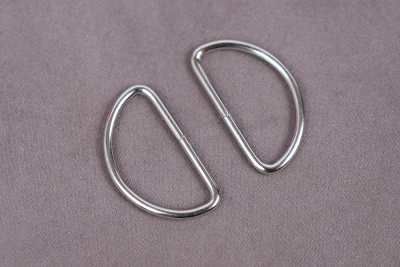 Полукольцо  25мм разъемное Никель - изображение