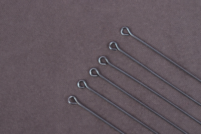 Булавка цельнометаллическая 70мм Никель - изображение