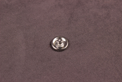 Кнопки пробивные 9,5мм рубашечные/кольцо Никель - изображение