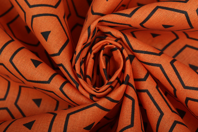 Поплин набивной 150 Ив 105 гр/м.кв. Граффити компаньон - изображение