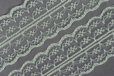 Кружево нейлон 45мм Кремовый - изображение