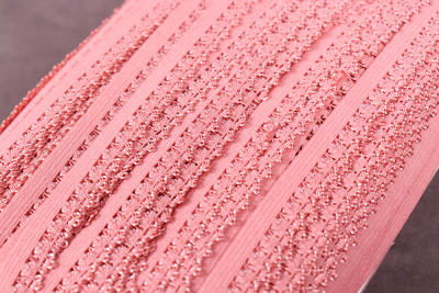 Резинка бельевая 12мм Розовый персик - изображение