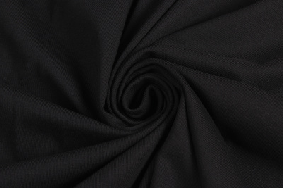 Кулирная гладь с лайкрой 210гр/м.кв.Penye Черный - изображение