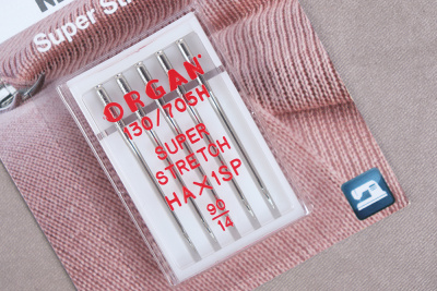 Иглы супер стрейч №90 5шт Blister Organ - изображение