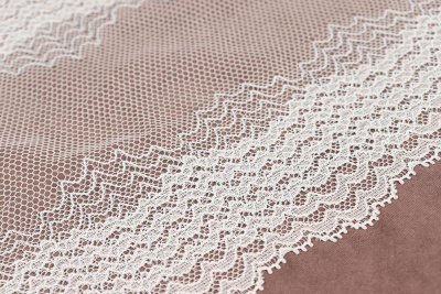 Кружево 180мм эластичное Голубой - изображение