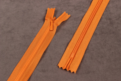 Молния потайная 20см нейлон Оранжевый - изображение