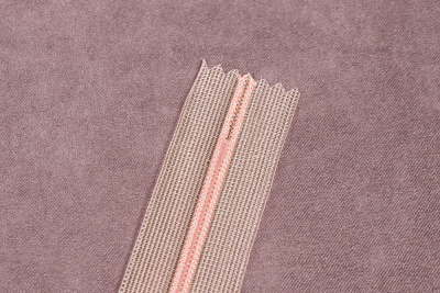 Молния потайная 20см на сетке Св.персиковый 147 - изображение