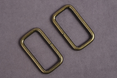 Пряжка металлическая Рамка 32мм Антик - изображение