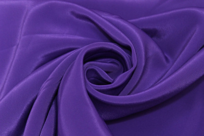 Креп-кашибо однотонный Фиолетовый - изображение