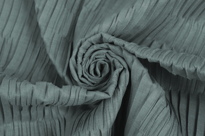 Плательная плиссе 17080 Пыльно-зеленый - изображение