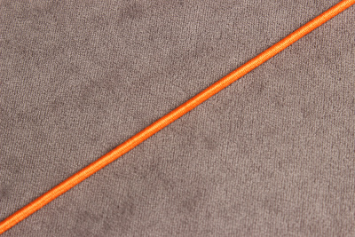 Резинка шляпная 2мм Оранжевый - изображение