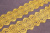 Кружево матовое гипюр 110мм Золото