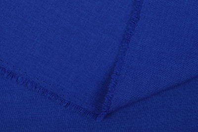 Ткань костюмная Вишер Синий 16 - изображение
