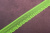 Кружево 25мм эластичное Зеленый/Желтый Неон