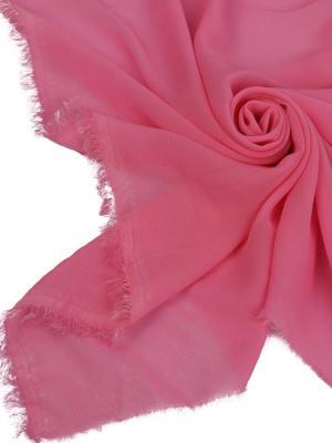 Шифон однотонный Индонезия Т.розовый - изображение