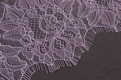 Кружево французское 120мм Сиреневый 285 - изображение