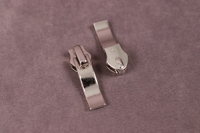 Бегунок для спиральной молнии Т7 автомат Никель - изображение