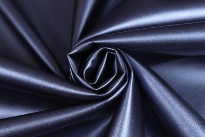 Кожа-стрейч Синий перламутр - изображение