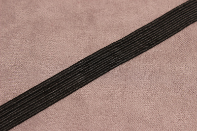 Тесьма эластичная 10мм Черный - изображение