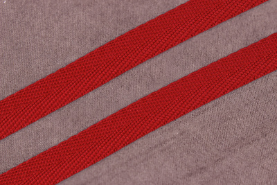 Киперная лента 10мм Бордовый - изображение