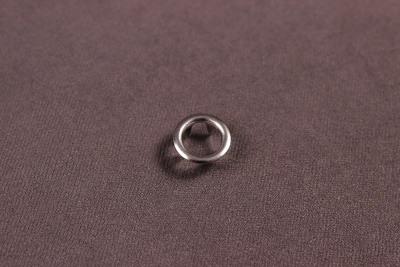 Кнопки пробивные 9,5мм рубашечные/кольцо Никель - изображение