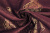 Жаккард монгольский круги на песке Т.фиолетовый