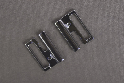 Застёжка для купальника металл 20мм Никель - изображение