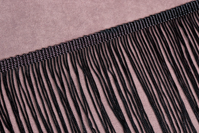 Бахрома 15см Черный 200 - изображение