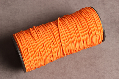 Резинка шляпная 2мм Оранжевый - изображение