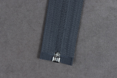 Молния разъемная 60см Т5 спираль Gamma Т.Серый 309 - изображение