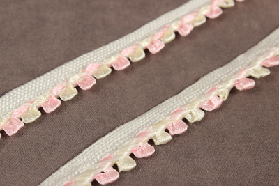 Кант 10мм Белый/розовый - изображение
