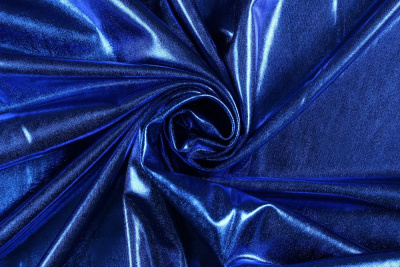 Парча-стрейч Синий - изображение