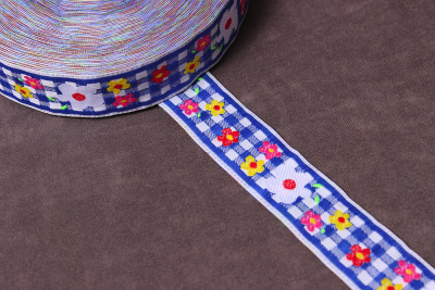 Тесьма 20мм жаккардовая Ассорти - изображение