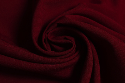Габардин однотонный Бордовый - изображение