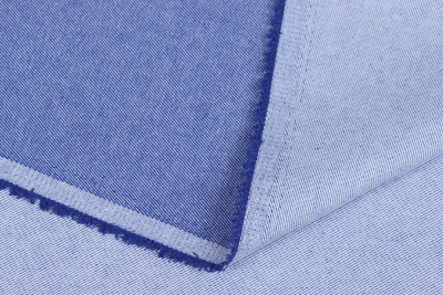 Джинс однотонный 35/004 Голубой - изображение