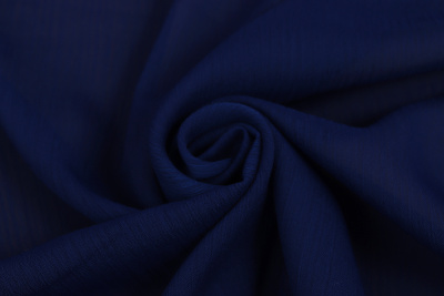 Шифон-креш 073-75 Синий - изображение