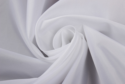 Подкладочная однотонная таффета Белый - изображение