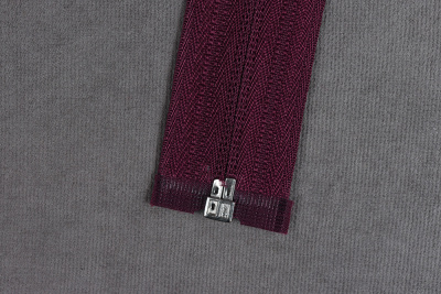 Молния разъёмная 50см Т5 спираль Gamma Т.Вишневый 171 - изображение