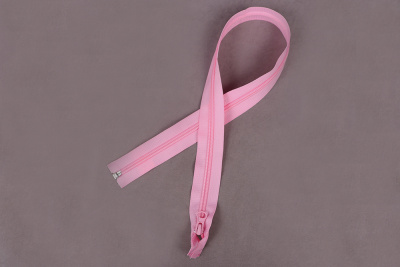 Молния разъемная 60см Т5 спираль Св.Розовый 134 - изображение