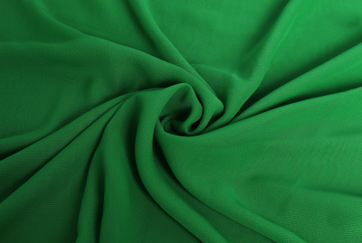 Шифон-креп 100/120 85гр/м.кв. Зеленый - изображение
