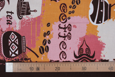 Полотно вафельное Кофе - изображение