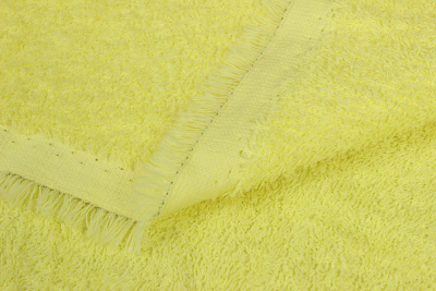 Махра гл/кр двусторонняя 380г/м Св.желтый - изображение